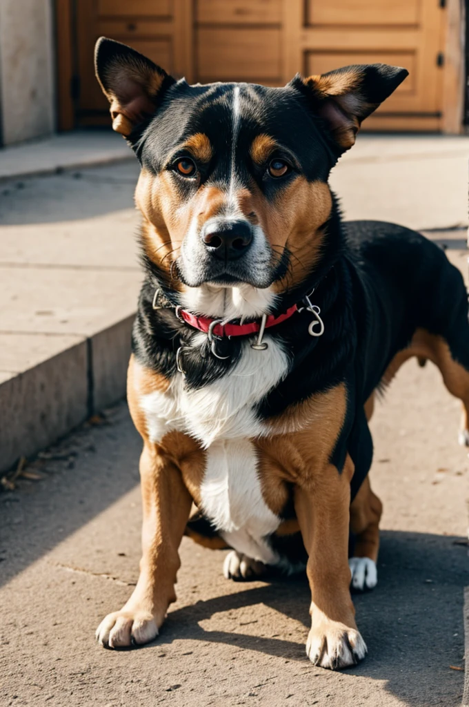 a dog