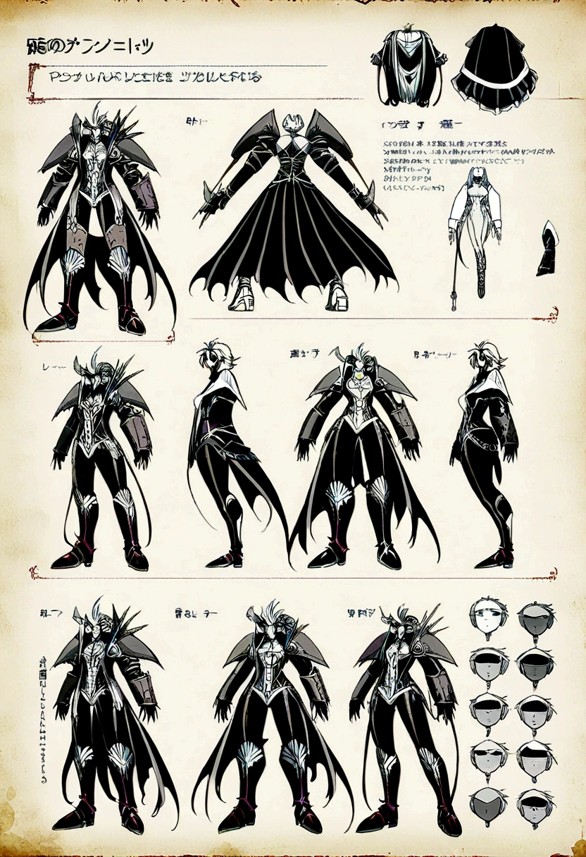 a soft anime style character, a chaotic medieval punk style ager with powers of destruction, concept art, character sheet
