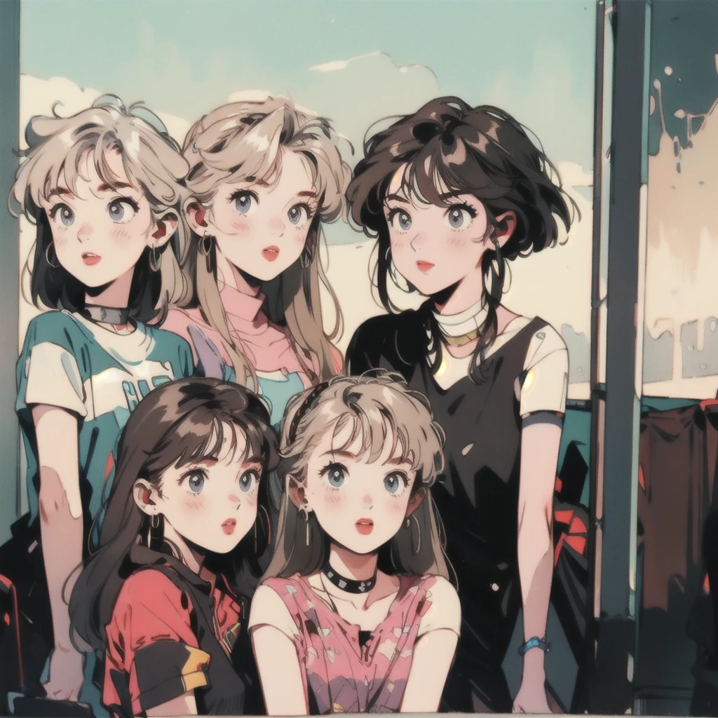 5 Girls Female Rock band