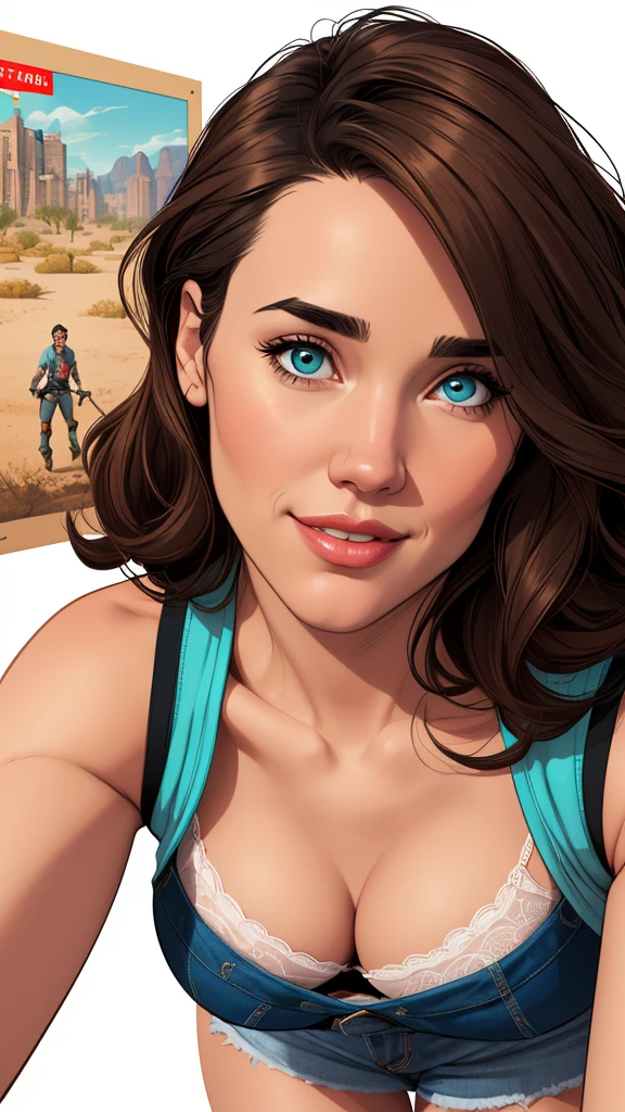 Ninja woman character with war marks Cartoon image of a woman .cartoon style illustration, Cartoon art style, Cartoon art style, digital illustration style, highly detailed character design, courage detailed digital art, Forest Fan Art, Portrait Character Design, beautiful digital illustration, high-quality portrait, comic book art, young man with beautiful hair . Beautiful lined eyes Medium large bust and wonderful sexy clothes. image expression of sexual desire from the waist to the illustration of them posing for a photo in the desert with a horse, Brendan Fraser, Marco Schultz, 90s romantic movie, still promotional, The Mummy, panoramic photo, braggart and romantic, 1995 movie, digitally remastered, film still promotional, Milla Jovovich, Season 3 ( 1 9 9 7 ), Titanic, Atores, Jackum close-up of a woman with a necklace around her neck, attractive female face!!!, very beautiful face, very attractive and beautiful, Natalie Dormer, Sydney Sweeney, come corinne, amber ear, holywood actress, Dakota Fanning, with very thin lips, taken at the beginning of 2020, face perfect ), most beautiful woman in the world