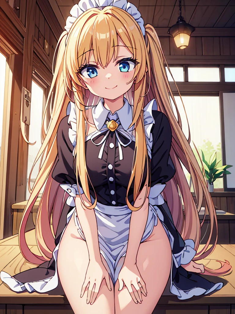 alice in the wonderland、cute little、a miniskirt、a blond、No panties、Wavy Hair、blue eyess、s girl、12year old、all-fours、オマンコ、Wet、Sigh、、s ass、s assを画面に向けて、with spreading legs、Spread by hand、Happy、A smile、Apron Dresses、a miniskirt、NSFW、、shairband、No panties nude、The clothes are fluffy、i&#39;おっぱi&#39;m pulling down my pants、Toilet room、pee、