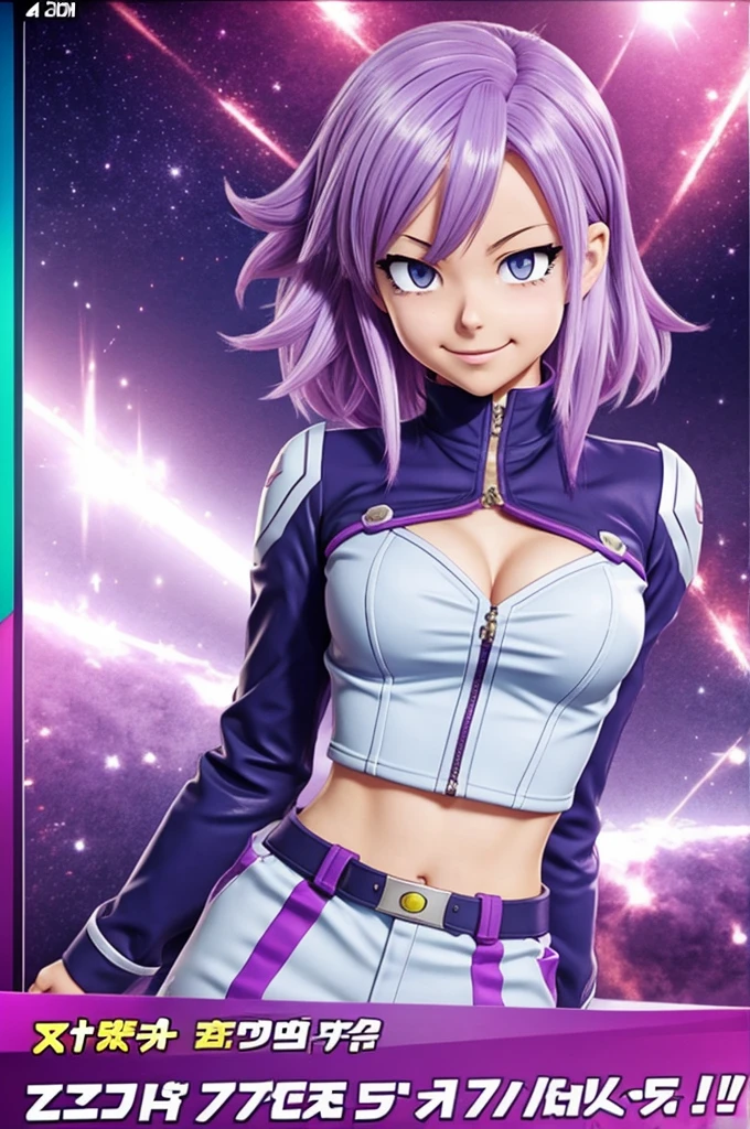 Screenshot my hero academia Girl lilac hair