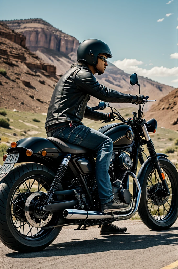 warrior on motorcycle