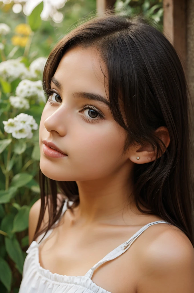 A beautiful innocent girl
