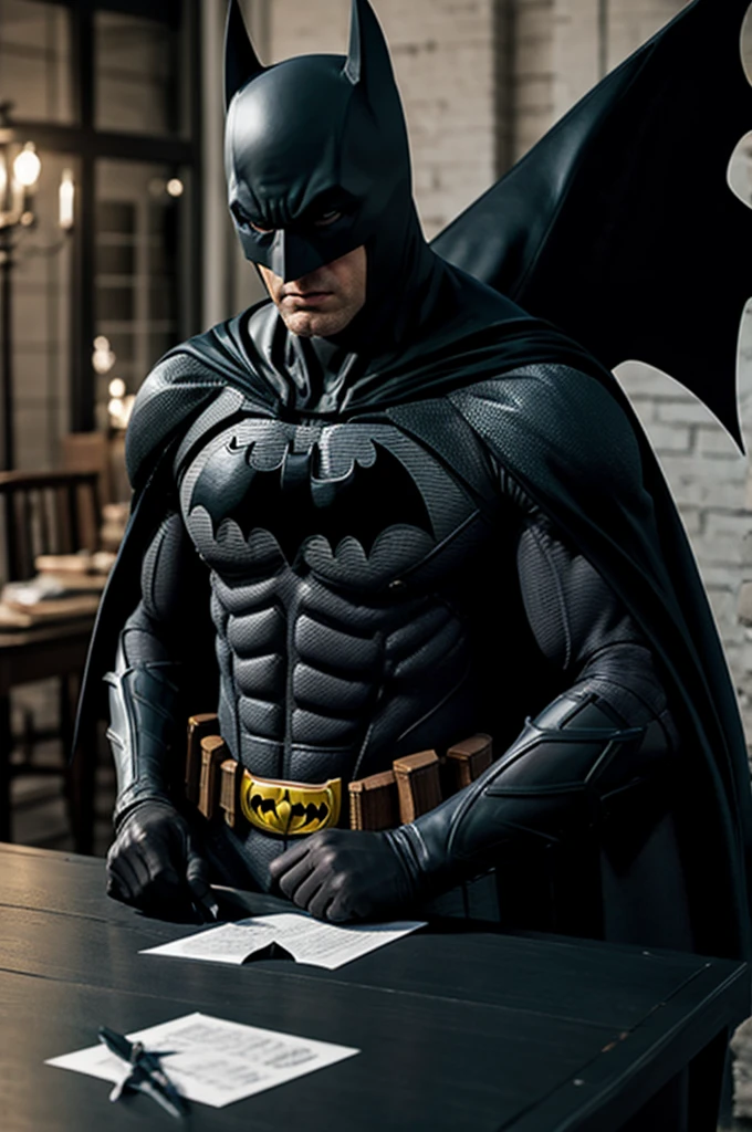 Batman Signing decoration of independence