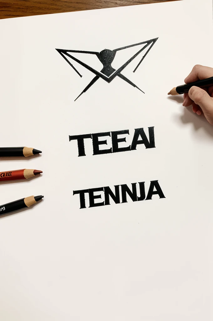 Draw me a logo from the word TemanBelanja