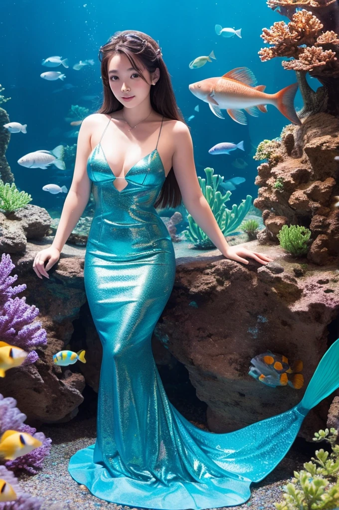 aquarium mermaid