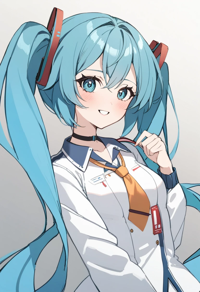 1girl, Miku