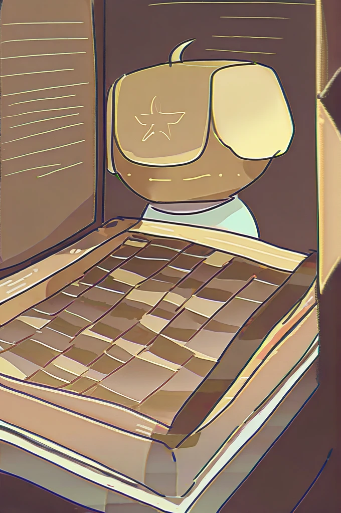 ((Лучшее качество)), ((шедевр)), (подробный), Draw a box with notes