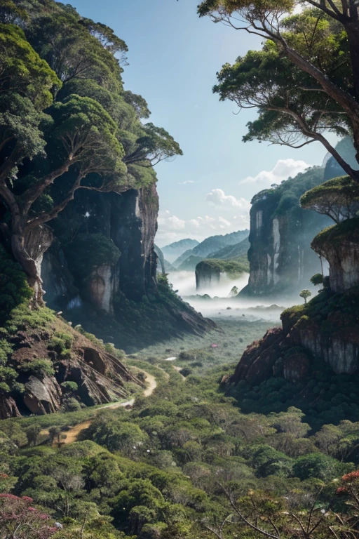 "Unique ecosystems": show beautiful and unique natural landscapes from around the world. It could be the Amazon rainforest, coral reefs, mountain landscapes and so on. Images should highlight their importance and fragility.