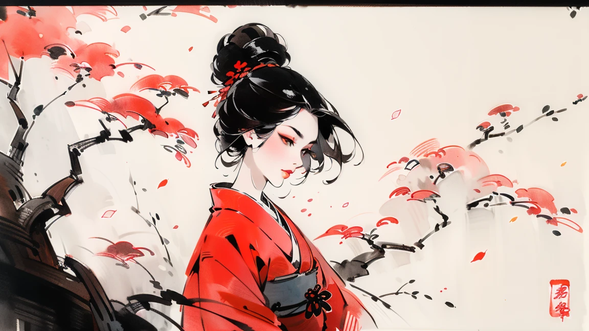 (((Oiran))),(((Prostitute))),(((Cherry blossom petals are falling))), (((night))),(((night))),(((night))),(((night))),(((night))),(((night))),(((night))),(((night))),(((night))),(((night))),(((night))),(((night))),(((night))),(((night))),(((night))),(((night))),(((night))),(((night))),(((night))),(((night))),(((night))),(((night))),(((night))),Flashy kimono,hair ornaments, Scenery of kyoto、(Lips are red:1.5)、 20-year-old, Watercolor, masterpiece, Highest quality, Very delicate and beautiful girl,Very delicate and beautiful, world masterpiece theater, Super detailed, Very detailedな, Highest quality,(((赤いFlashy kimono)))。(((赤いFlashy kimono)))。(((赤いFlashy kimono)))。(((赤いFlashy kimono)))。(((赤いFlashy kimono)))。(((赤いFlashy kimono)))。(((赤いFlashy kimono)))。(((赤いFlashy kimono)))。 (((Black Hair))), (((Black Hair))), (((Black Hair))), (((Cherry tree))), (((Cherry tree))), (((Cherry tree))), (((Cherry tree))), (((Upper Body))), (((Upper Body))), (((Upper Body))), (((Upper Body))), (((Upper Body))), (((Upper Body))), High resolution, Very detailed,5 girls, Highest quality, figure, masterpiece, Highest quality, Accuracy, A woman in her twenties from the late Edo period.。(((赤いFlashy kimono)))。 。In the style of old Japanese paintings with low saturation、The women look like modern anime characters..、She has a bit of Kabuki makeup on..。Strong 2D feel。(((Low Saturation))),(((Low Saturation))),(((Low Saturation))),(((Low Saturation))),(((Low Saturation))),(((Low Saturation))),(((Low Saturation))),(((Low Saturation))),(((Low Saturation)))