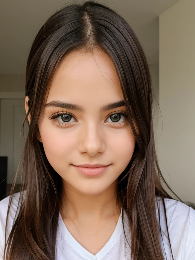 A cute girl