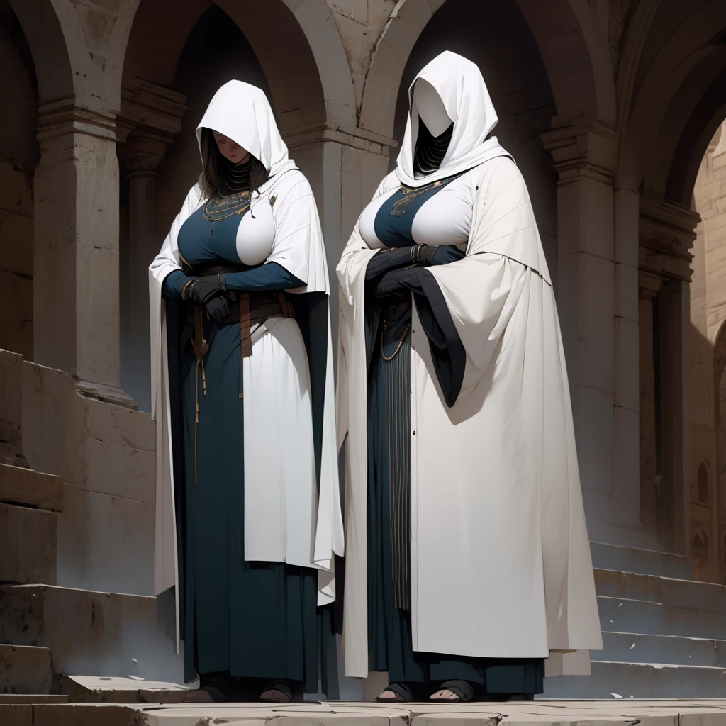 ((giganticbreasts)),pale skin,girl,clothed,wizard hooded cloak