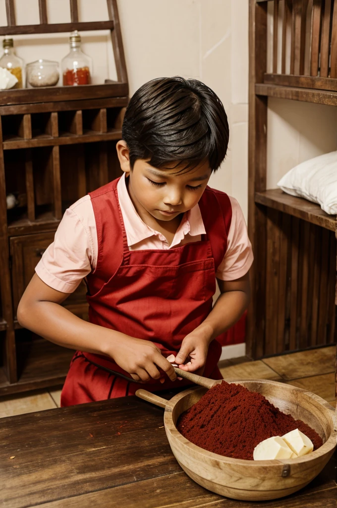 Hen making by red chilli by  poor boy 