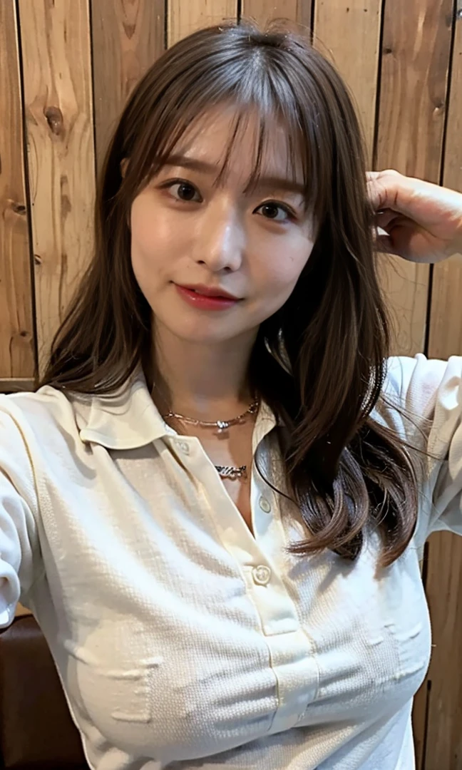 .(((Masturbation in the gym、Sitting on the mat and masturbating、Luxurious panties、Seductive waist、Shoulder-length hair:1.4))).((A classy white shirt with a collar、Standing photo、Medium Hair、服の上からでもわかるBig Breasts、Both hands are in front of the belly button、A photo of panties visible through a short polo shirt、Roll up your shirt with your hands、She is wearing a white polo shirt and luxurious white panties.、:1.4))、In the living room、Cream Hair Color、Her huge breasts are obvious even through her clothes...、Small earrings、Light brown hair color、:1.4))、Shiny Hair、Light beige hair color、Background Blur、Light brown hair、{{Cowgirl Shot}}、((Close-up shot from the waist up、Big Breasts:1.4))、Big Breasts、にっこりsmile、服からでも分かるBig Breasts、Cowboy Shot、素敵なsmile、((Revealing clothing))、Full body photo、ring、Tuck your hair behind one ear、Silver Necklace、smile、Caustics、Highly detailed photos、Big Breasts、Super no makeup、(8K、RAW Photos、Highest quality、masterpiece:1.2)、(Realistic、Realistic)、1 Girl、((Big Breastsショートヘア、Looking into the camera:1.4))、Hair blowing in the wind