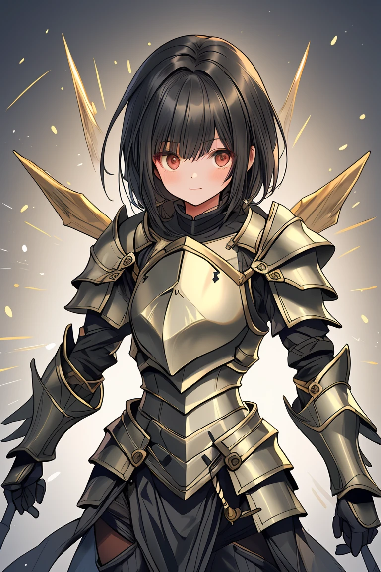 Female generals Black Hair armor