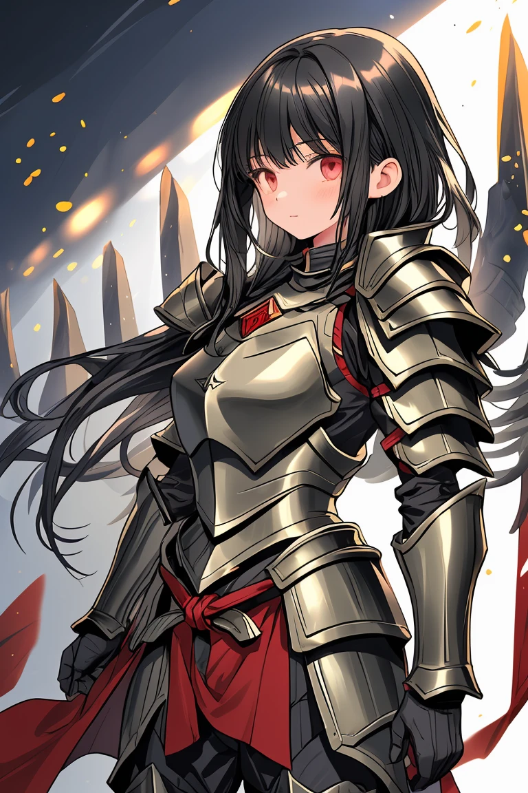 Female generals Black Hair armor