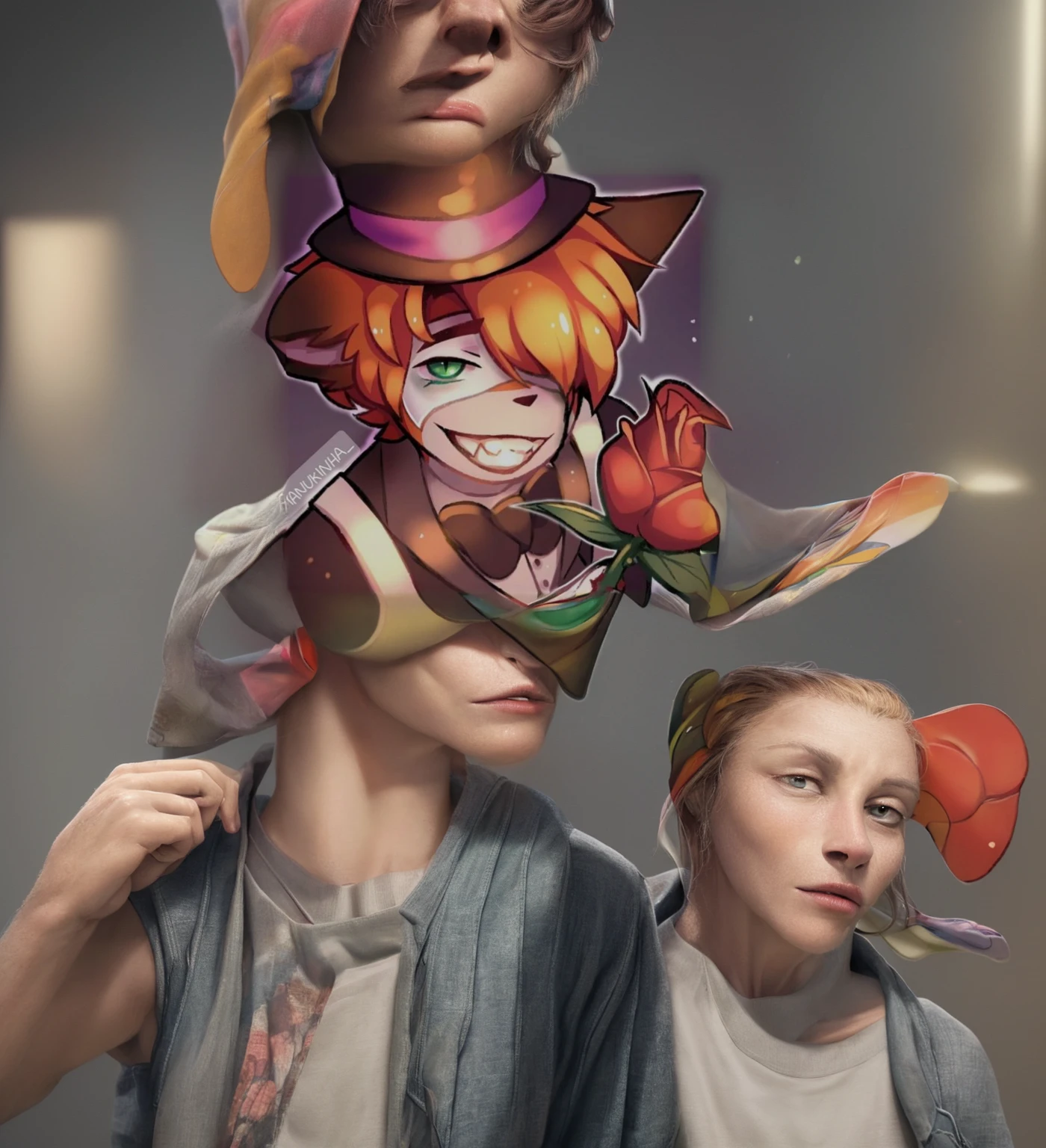, (best quality,4k,8k,highres,masterpiece:1.2),ultra-detailed,(realistic,photorealistic,photo-realistic:1.37), (casual wear:1.1), portraits, vivid colors, studio lighting