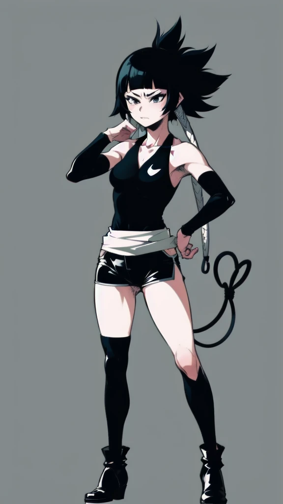 Soi fon , sui feng
Solo . Fullbody . Simple background , fitgirl , normal pose, Standing , sfw , lineart , monochrome , ecchi