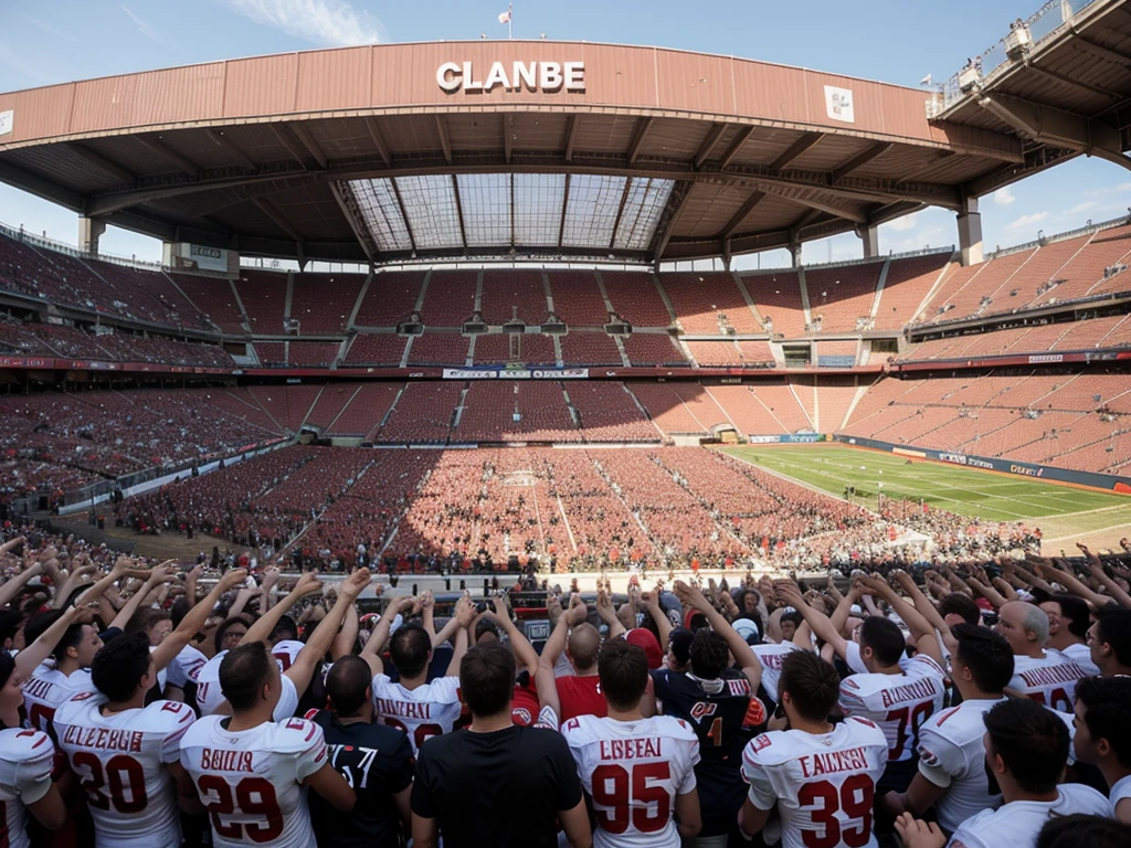 ((best quality)), Football, Stadium, Red-White Club