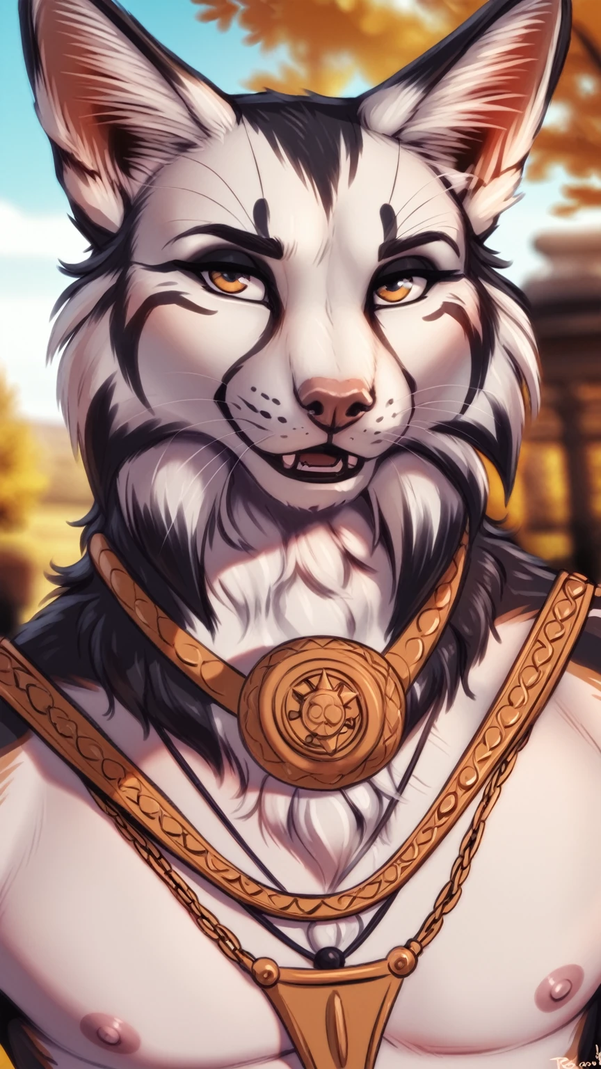 By personalami. ((Masterpieces)). Best quality. Furry lynx. Насильное Сексуальное домогательство.