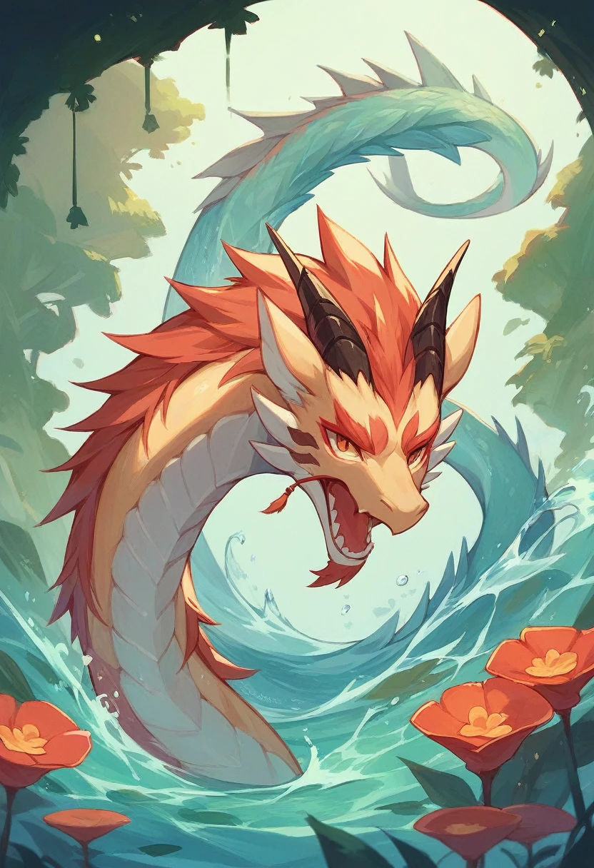Chinese Dragon water earth
