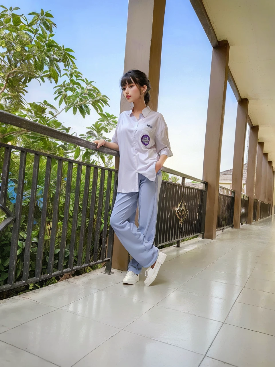 1girl,beautiful vintage color, instagram (photorealistic, high resolution:1.4), ((puffy eyes)), looking at viewer, , full body (8k, RAW photo, best quality, masterpiece:1.2), (realistic, photo-realistic:1.37),(sharp focus:1.2), professional lighting, photon mapping, radiosity, physically-based rendering, (pale skin:1.2),(small breasts:1.2), looking at viewer, (middle hair:1.5), portrait, purple eyes, (sliver hair:1.1),bangs, (simple background:1.4), solo, upper body, realistic,(masterpiece:1.4),(best quality:1.4),(shiny skin),fashi-girl,makeup,smile(skinny,closed mouth,shy :1.3) ,(standing,black Stewardess uniform,Necromancer:1.1),medium bust,sexy pose ,