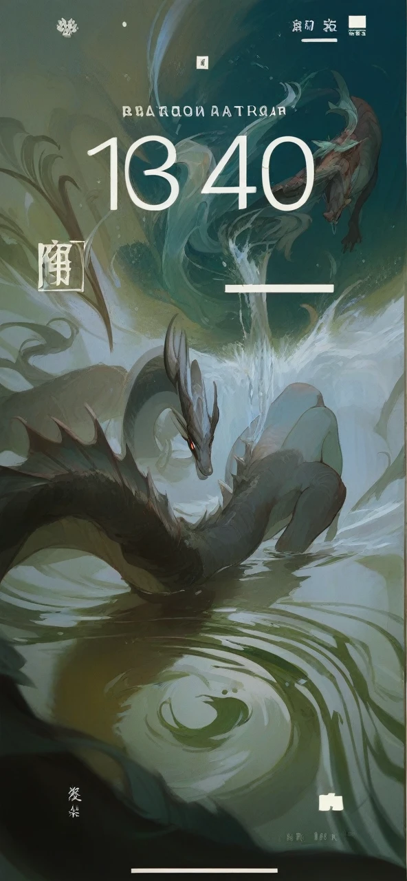 Chinese Dragon water earth