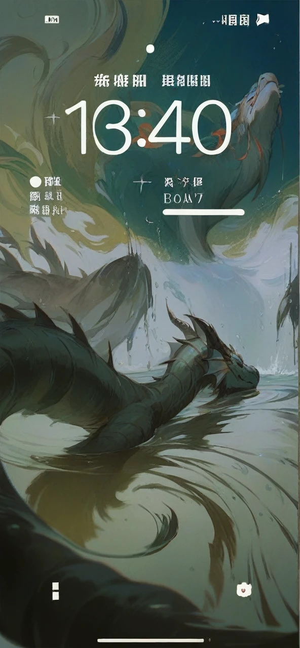 Chinese Dragon water earth