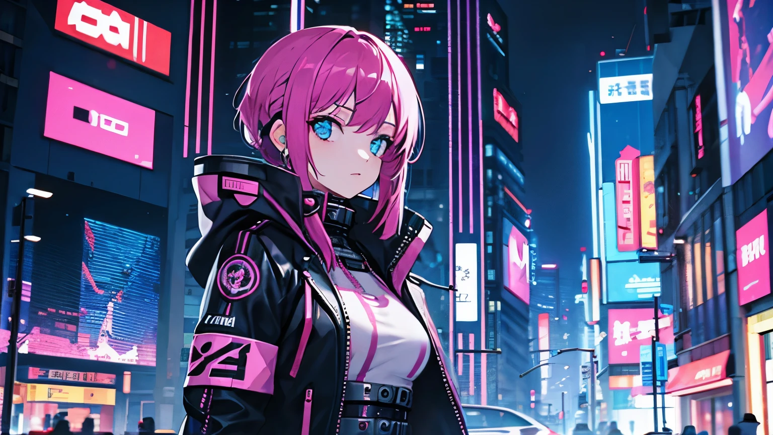 cyberpunk girl