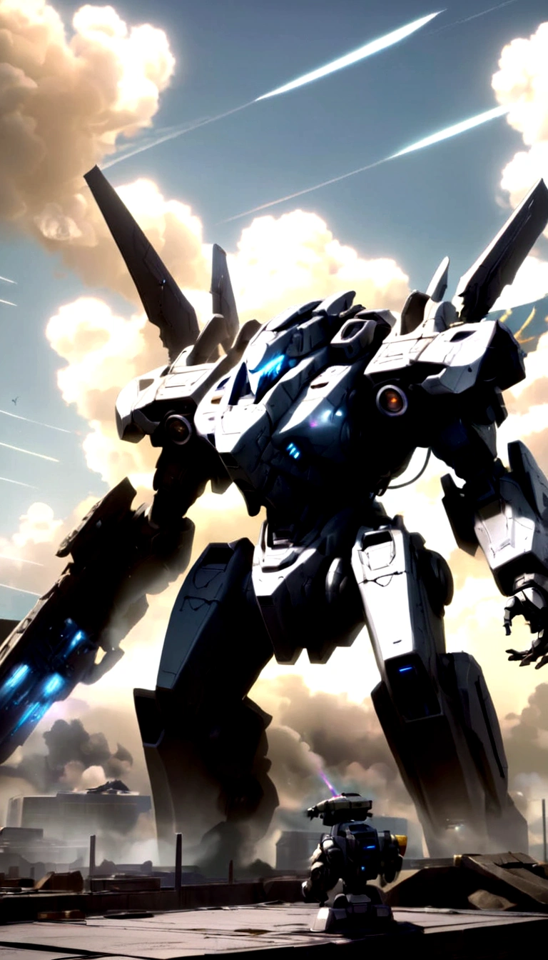 Future battlefield ruins，MechWarGod，Tech Universe