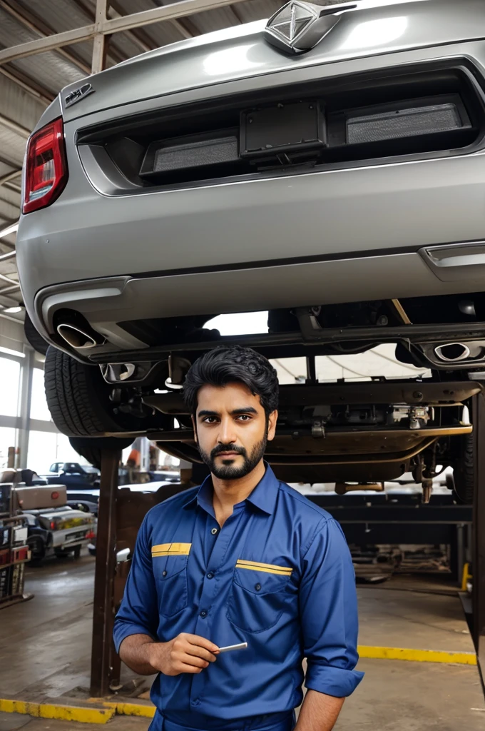 Automobile shop and his name should be Bittu Technical