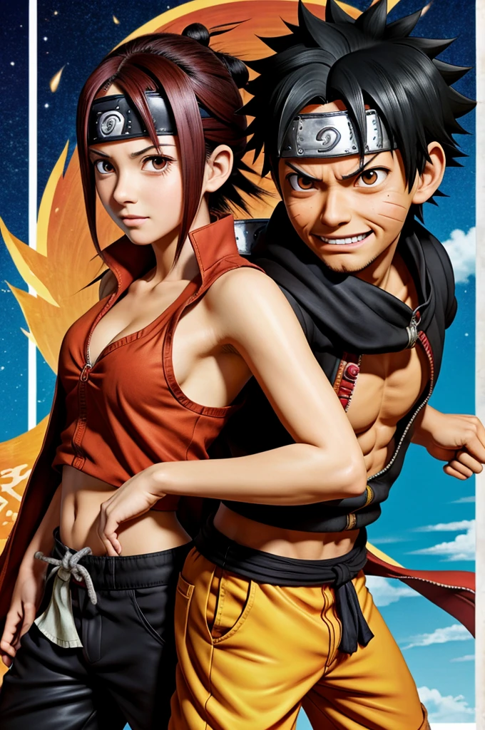 Naruto x luffy