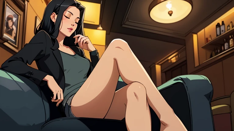 highres, masterpiece, perfect ligthing, bloom, night, cinematic lighting, adult, perfect skin, female, (looking at camera:1.4), realistic skin, eyeliner, realistic, (photorealistic), supermodel, oversized hoodie, large ass, long hair, shoes, white panties, ((crowded subway)), european, sitting, open legs, spread legs.