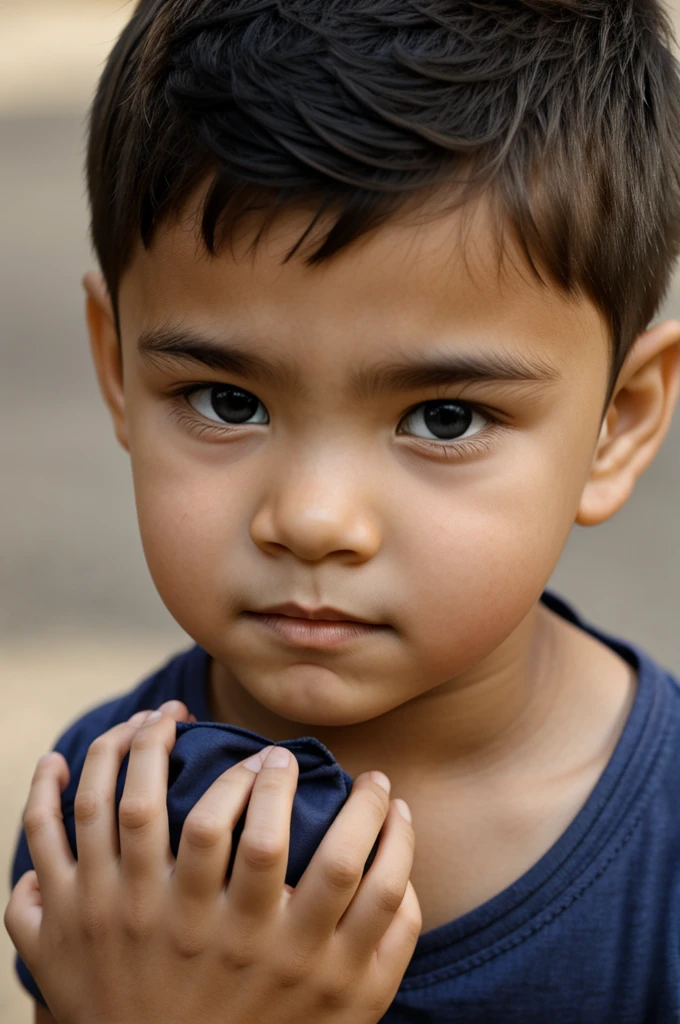 Double face small boy