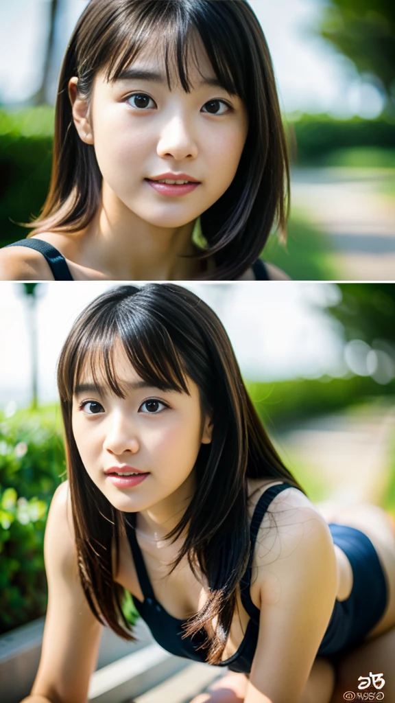 (realisitic、Photorealsitic:1.37)、(8K、Raw photography、top-quality、masterpiece:1.2)、Very cute woman、ultra-detailliert、Heart-shaped pupil、physically-based renderingt、超A high resolution、Kodak Vision Color、Captured with an Arricam LT camera、bokeh dof、foco nítido、(((Correct anatomy:1.2)))、view from below,(masterpiece:1.2), (best quality:1.2), (extremely detailed:1.2), (photo realistic:1.1), (extremely detailed face), (ultra detailed),,hetero,(full nelson),sex from behind, 1girl, Japanese,22years old.masterpiece, best quality, ultra-detailed,(orgasm:1.3),folded,