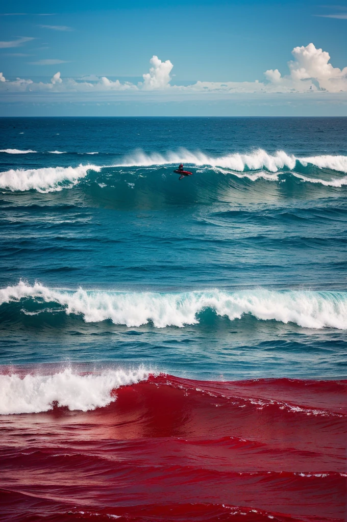 west philippine sea, background texture, red and black color
