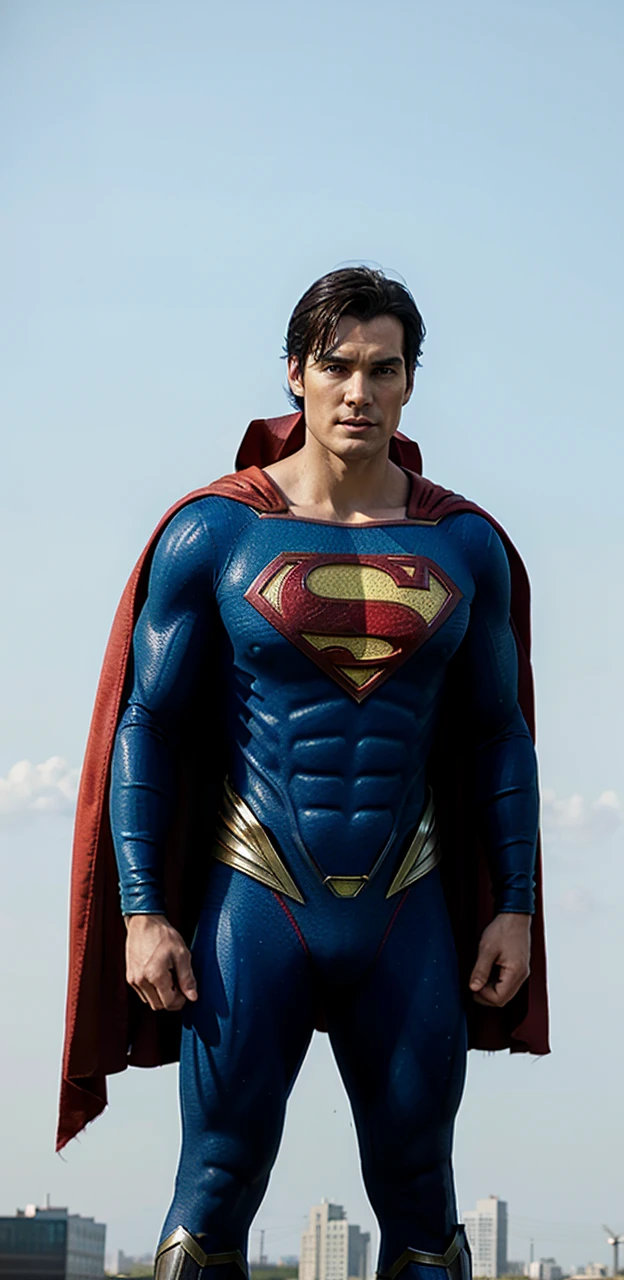 Superman's blue suit