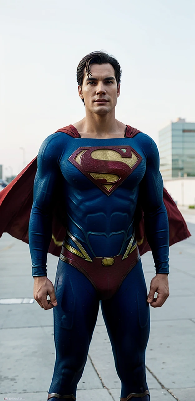 Superman's blue suit