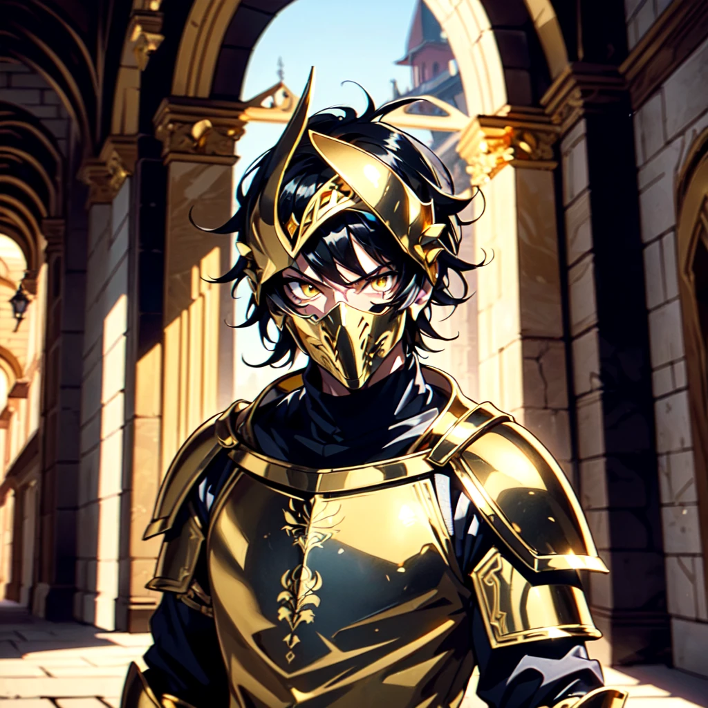 128K Ultra High Definition,
128K Ultra High Quality,
128K Ultra High Resolution,
Best Definition,
Best Quality,
Best Resolution,
Perfectly Detailed,
Perfectly Designed,
Extremely Detailed,
Extremely Designed,
Hyper Detailed,
Hyper Definition,
Hyper Quality,
Hyper Resolution,
Masterpiece,
(((Anime))),
Body Shot,
(((Boy))),
Handsome,
Muscular Body,
(((Black Mid Hair))),
(((Yellow Eyes))),
(((Gold Warlord Armor))),
(((Inside Of Medieval Royal Palace Background Scenery))),