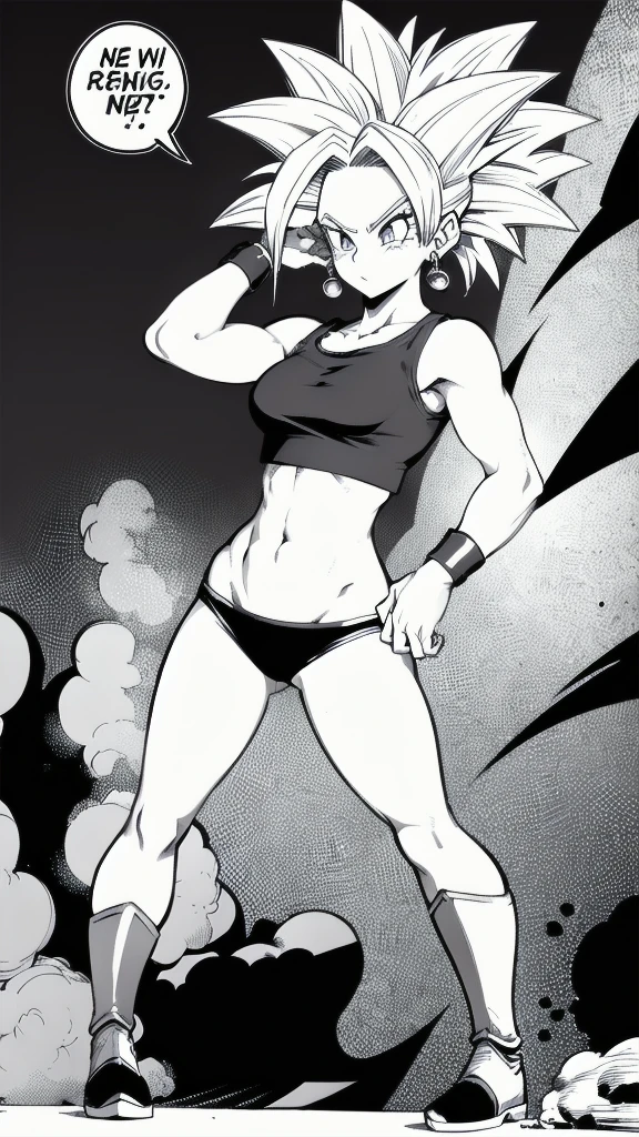 Kefla
Solo . Simple background , manga style , Fitgirl , Lineart , sfw , monochrome,greyscale,comic , Standing , Normal pose , sensual , Safe for work , fullbody , kefla_dragonball,jewelry, earrings, crop top , sexy , sensual , hentai