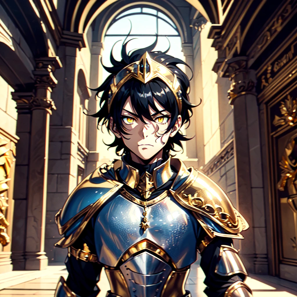 128K Ultra High Definition,
128K Ultra High Quality,
128K Ultra High Resolution,
Best Definition,
Best Quality,
Best Resolution,
Perfectly Detailed,
Perfectly Designed,
Extremely Detailed,
Extremely Designed,
Hyper Detailed,
Hyper Definition,
Hyper Quality,
Hyper Resolution,
Masterpiece,
(((Anime))),
Body Shot,
(((Boy))),
Handsome,
Muscular Body,
(((Black Mid Hair))),
(((Yellow Eyes))),
(((Gold Warlord Armor))),
(((Inside Of Medieval Royal Palace Background Scenery))),
