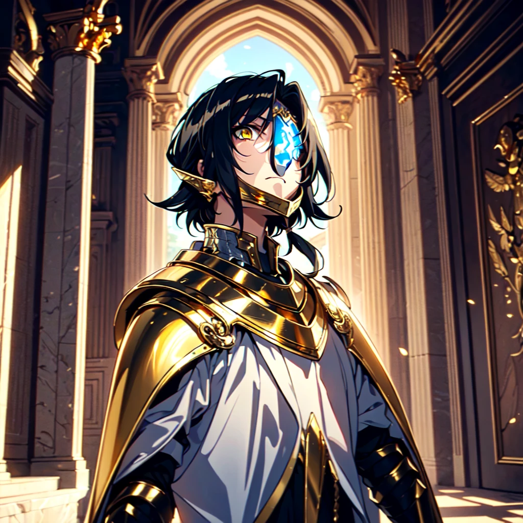 128K Ultra High Definition,
128K Ultra High Quality,
128K Ultra High Resolution,
Best Definition,
Best Quality,
Best Resolution,
Perfectly Detailed,
Perfectly Designed,
Extremely Detailed,
Extremely Designed,
Hyper Detailed,
Hyper Definition,
Hyper Quality,
Hyper Resolution,
Masterpiece,
(((Anime))),
Body Shot,
(((Boy))),
Handsome,
Muscular Body,
(((Black Mid Hair))),
(((Yellow Eyes))),
(((Gold Warlord Armor))),
(((Inside Of Medieval Royal Palace Background Scenery))),