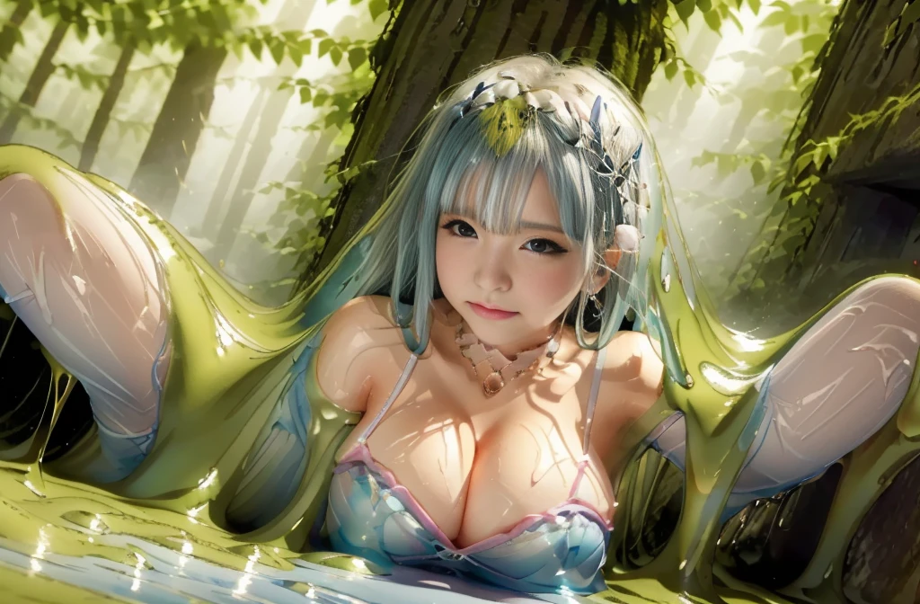 princess, slime, musterbation, stinky, stained panties, moisty, opening mouse, smoke