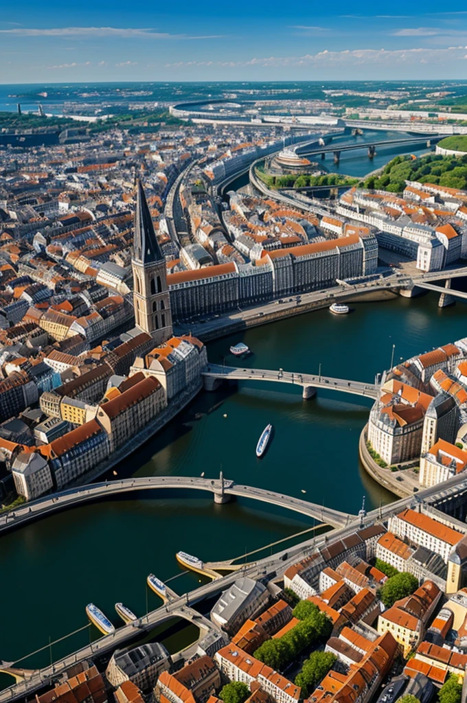 Generate a European city