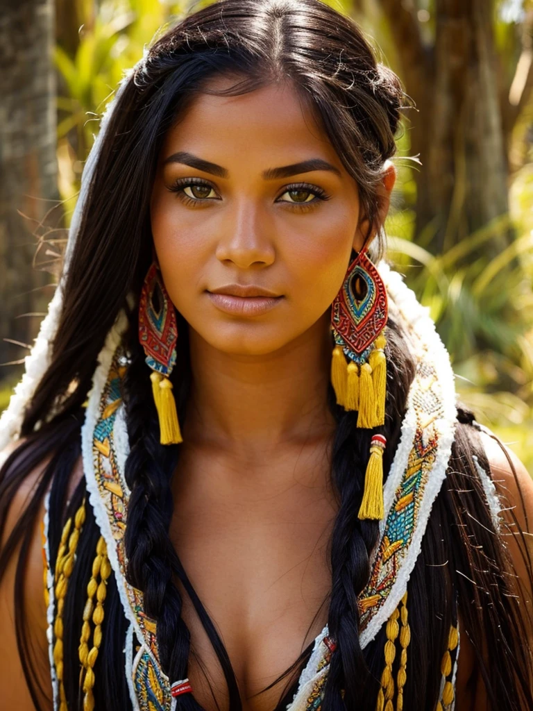 A beautiful Maori woman