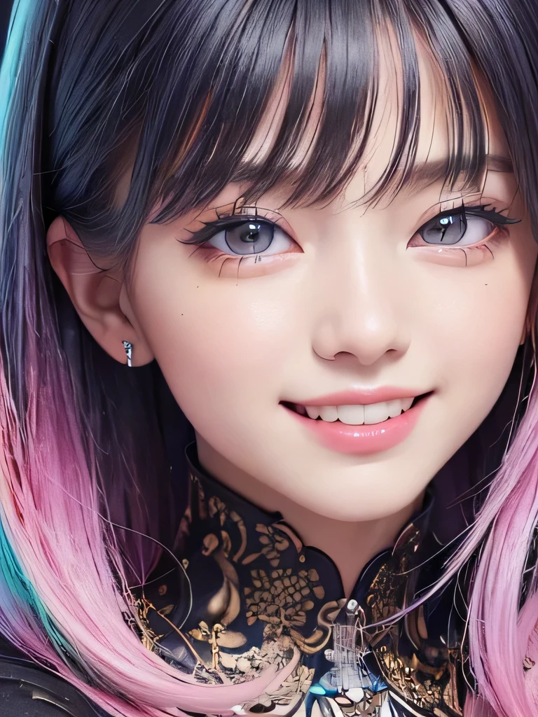 Nice style、(((Stylish fashion))), 8K quality、Intense watercolor, Detailed watercolor art, Watercolor splash, surreal, Avant-garde pop art, Beautiful and expressive paintings, Beautiful artwork illustration, Very colorful tones, wonderful, Cool Beauty, Highest quality、Official Art, vector art, stylish design, (((The most beautiful girl))), (((Highest quality))), High resolution, ((detailed)), (((Doodle Art)), ((masterpiece)), ((Super detailed)), (((stylish))),(((Face laughing out loud)))
