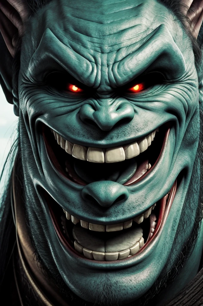 Evil troll face