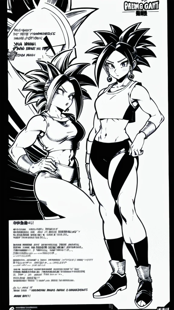 Kefla hentai
Solo . Simple background , manga style , Fitgirl , Lineart , sfw , monochrome,greyscale,comic , Standing , Normal pose , sensual , Safe for work , fullbody , kefla_dragonball,jewelry, earrings, crop top , sexy