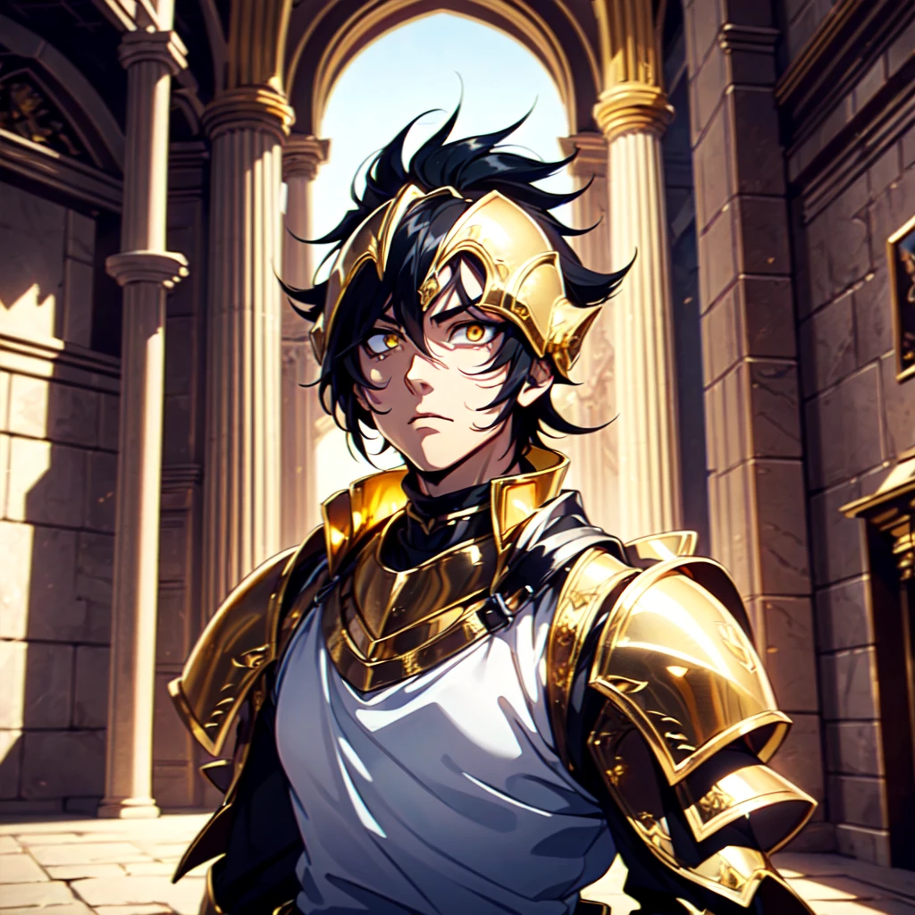 128K Ultra High Definition,
128K Ultra High Quality,
128K Ultra High Resolution,
Best Definition,
Best Quality,
Best Resolution,
Perfectly Detailed,
Perfectly Designed,
Extremely Detailed,
Extremely Designed,
Hyper Detailed,
Hyper Definition,
Hyper Quality,
Hyper Resolution,
Masterpiece,
(((Anime))),
Body Shot,
(((Boy))),
Handsome,
Muscular Body,
(((Black Mid Hair))),
(((Yellow Eyes))),
(((Gold Warlord Armor))),
(((Inside Of Medieval Royal Palace Background Scenery))),